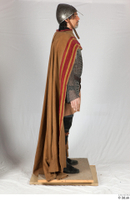  Photos Medieval Knight in mail armor 9 Medieval soldier a poses brown cloak whole body 0007.jpg